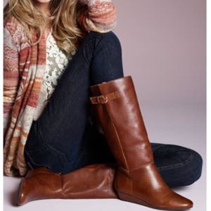 Steve Madden mini wedge riding boot